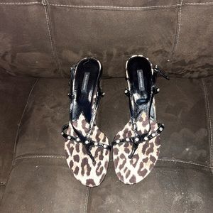 Dolce and Gabanna Vero Cuoio Size 40 Women’s Strappy Sandals